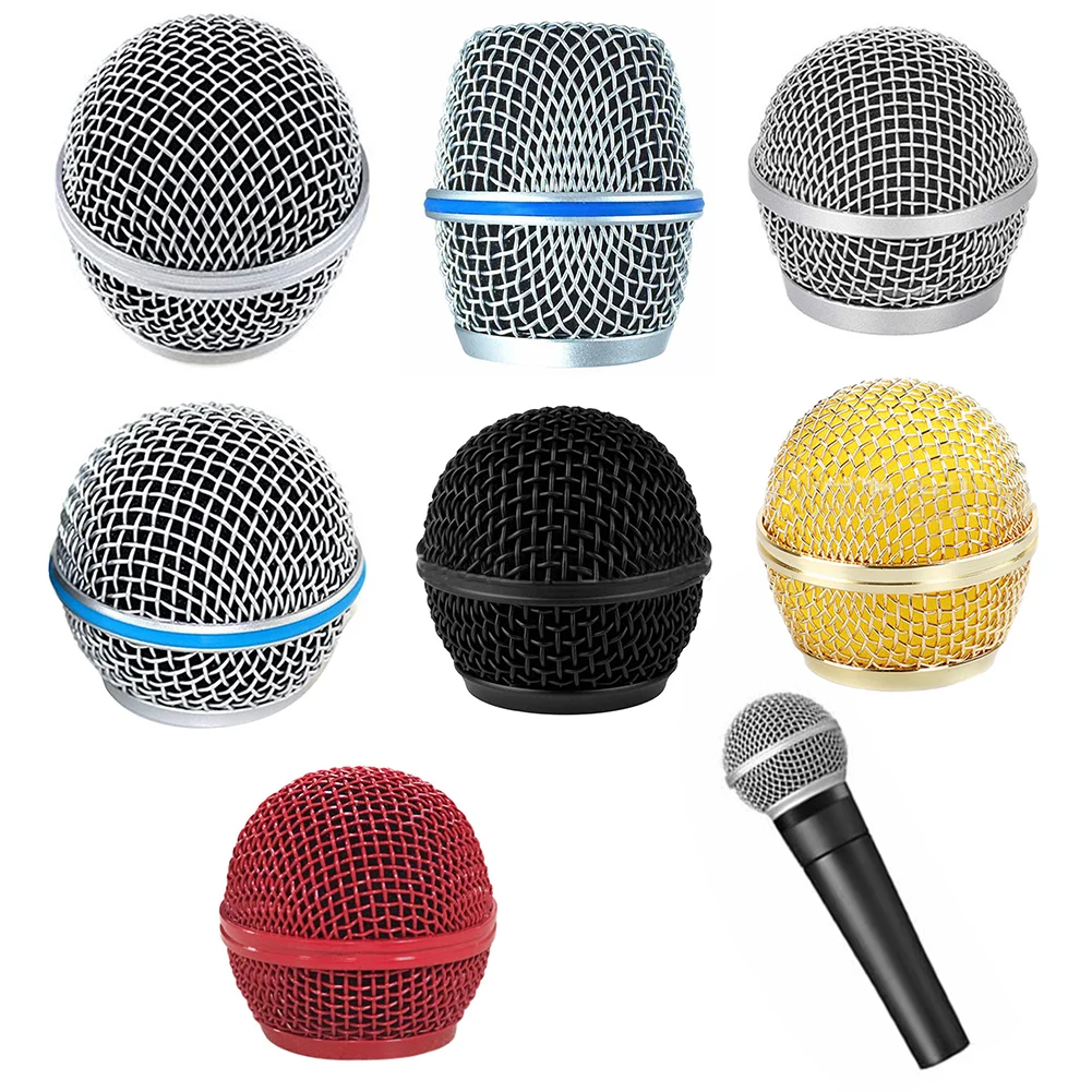 Стальная микрофонная решетка для микрофона стальная Сменная головка 58 а Shure Beta