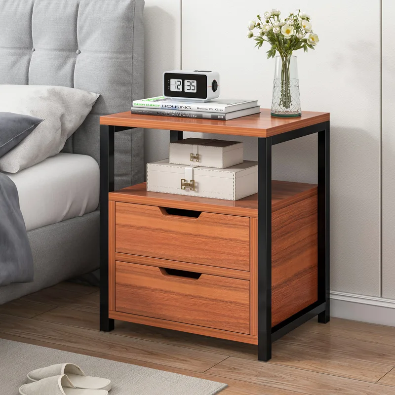 

Bedside Storage Cabinet 2021 New NightstandsBedside Table Simple Modern Multifunctional Storage Cabinet Nordic Style Simple Bedr