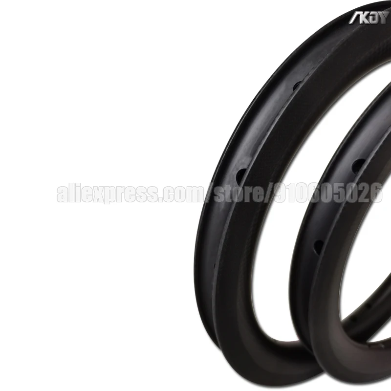 14 дюймов Велосипедное колесо углеродный клинчерный обод тормоз складной