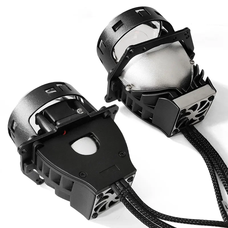 60 Вт 3 0 дюйма Bi светодиодный объектив проектора фары двойная лампа высокая