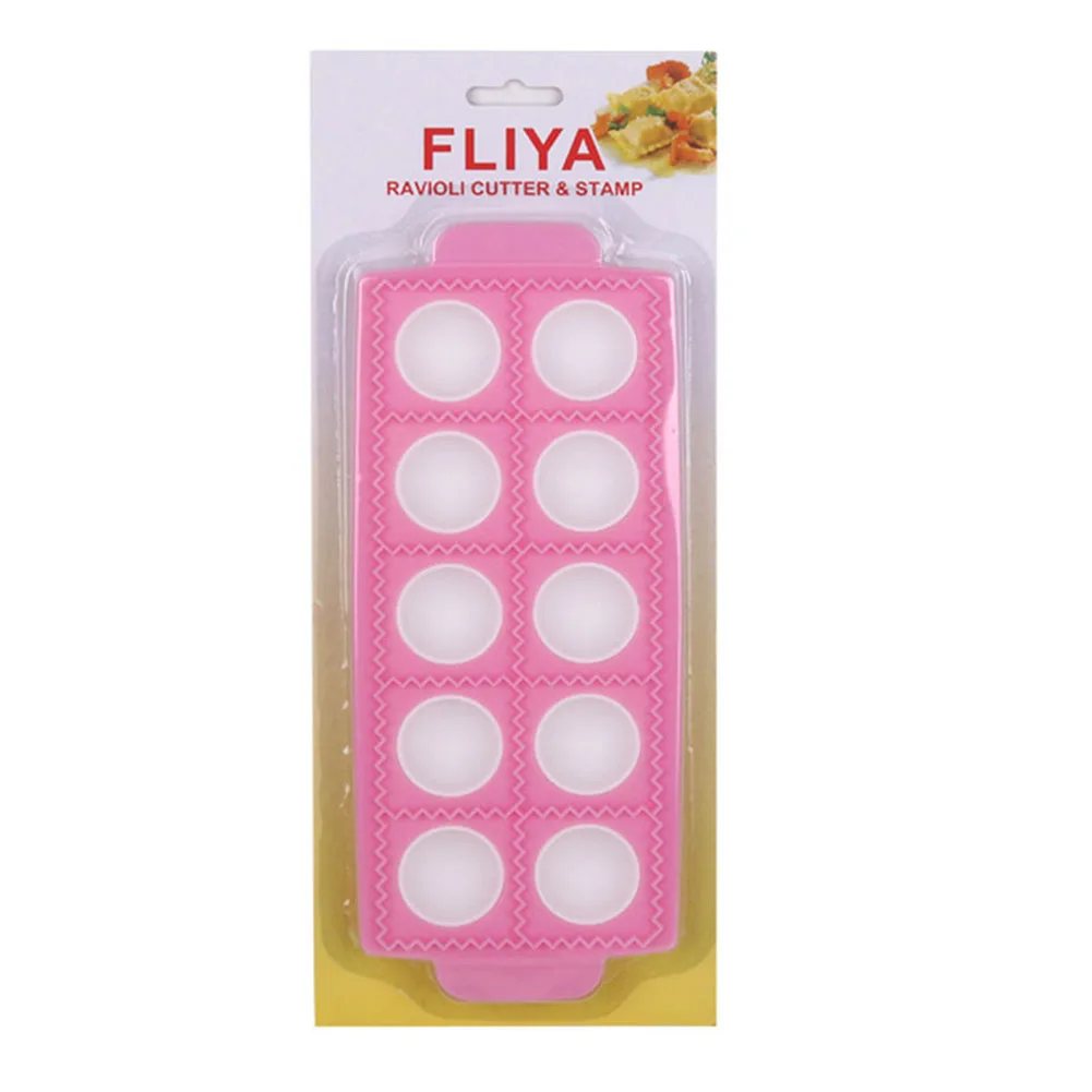 

Multifunction Plastic Ravioli Mould DIY Baking Tools Italian Dumplings Mold Handmade Fondant Cake Decoration Mousse Pastry Tool