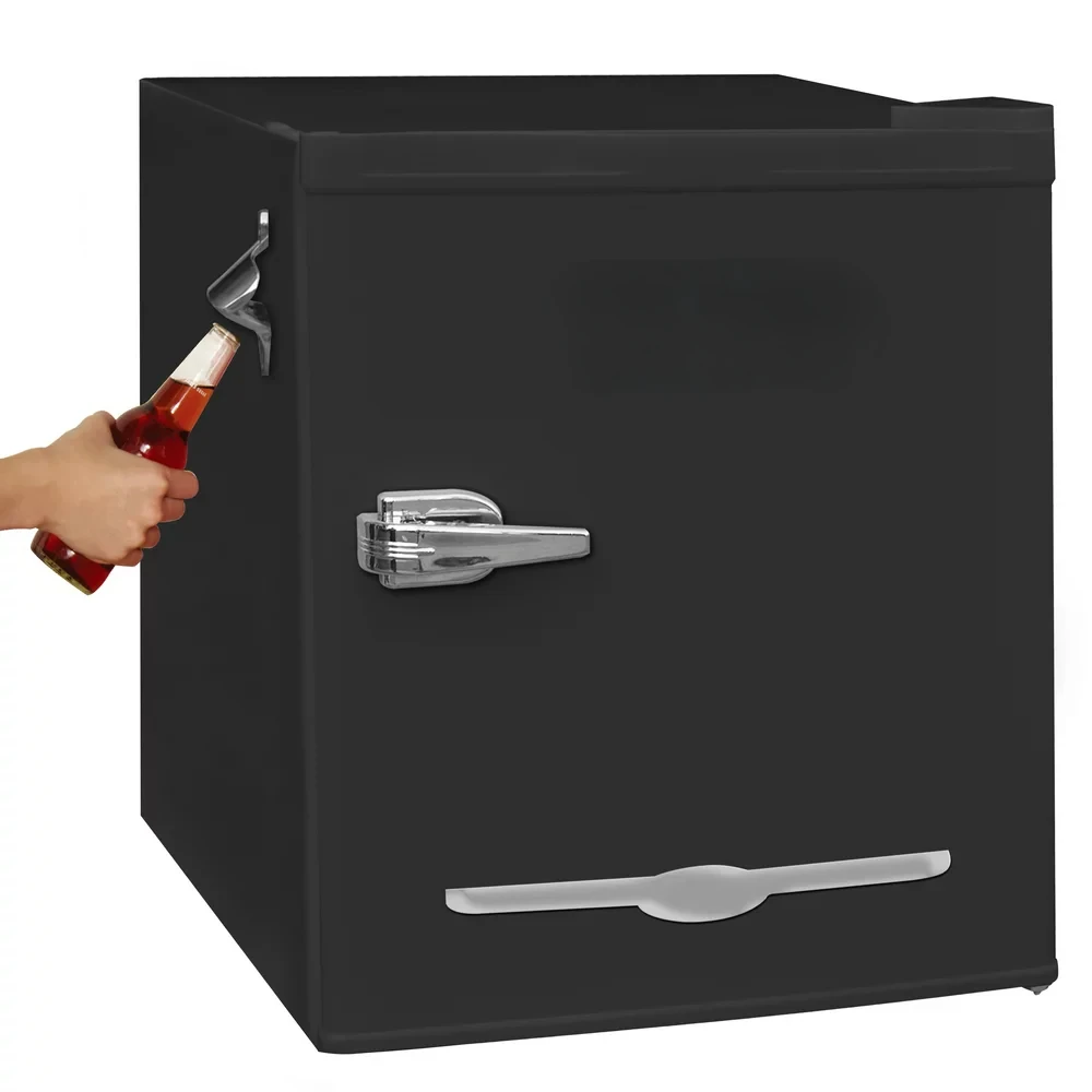 

Cu Ft Retro Mini Fridge With Side Opener, Black