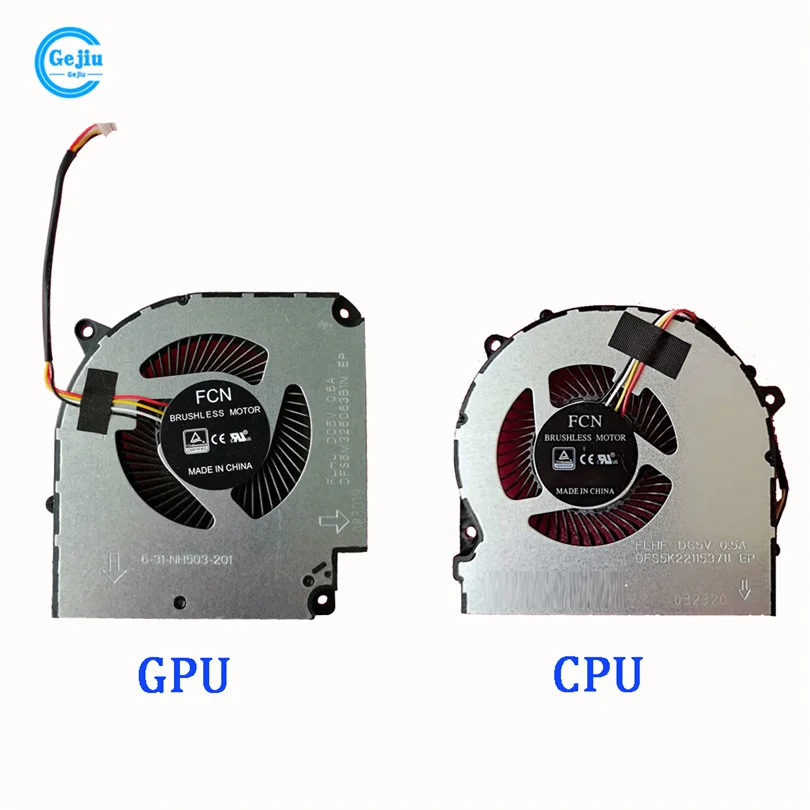 

New Original Laptop CPU GPU Cooling Fan For Hasee Z7 Z6 Z8- CT7NT NK CR7N1 G7-CT5NA Z7-CT7NA CT7NS