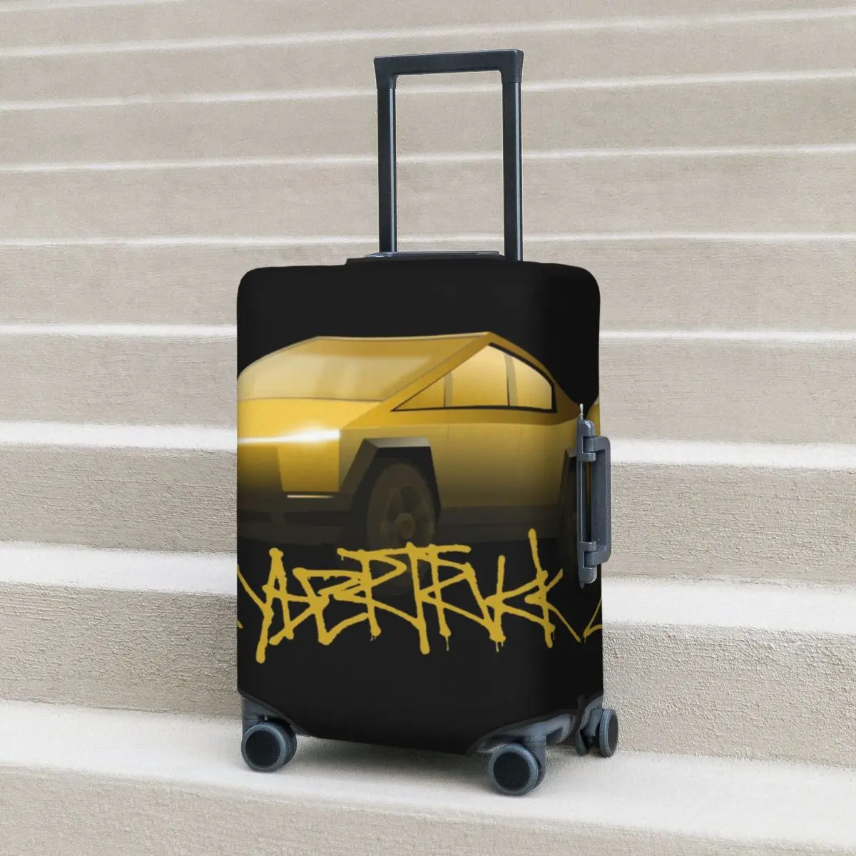 

Cybertruck Suitcase Cover Car Holiday Travel Strectch Luggage Accesories Protection