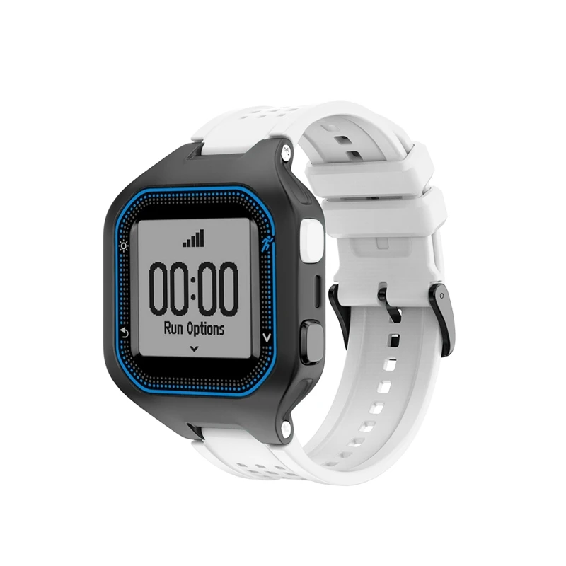 

Silicone Band for Forerunner 25 Male for Smart Watch Wrist Strap Loop Bracelet Replacement Waterproof Belt Sweatproof
