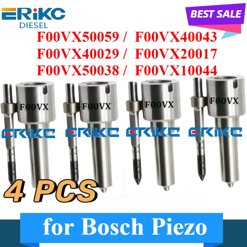 4 шт. F00VX50059 F00VX40043 F00VX40029 дизельный инжектор пьезо-сопло F00VX20017 F00VX50038 F00VX10044