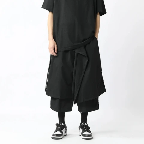 FAVOCENT Мужские спортивные штаны полиэстер чёрные