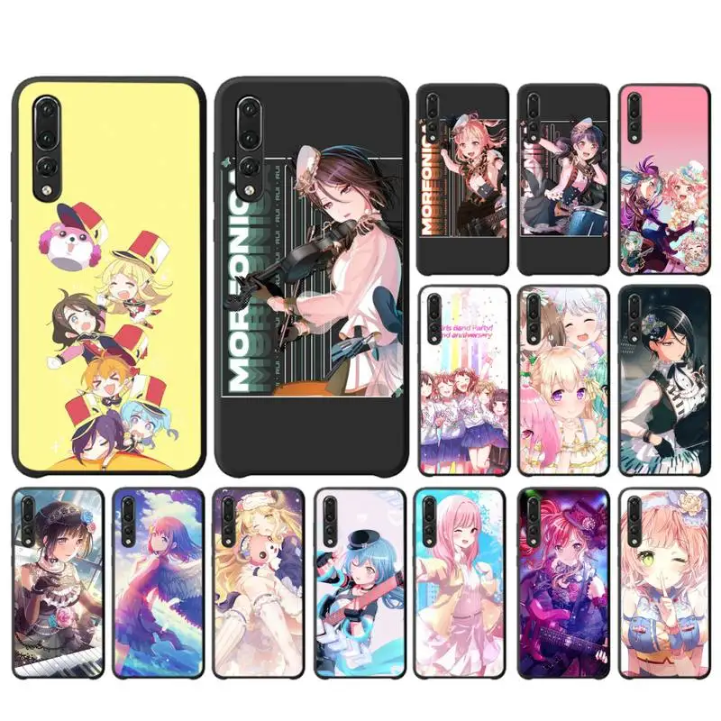 

FHNBLJ Anime BanG Dream Phone Case for Huawei P30 40 20 10 8 9 lite pro plus Psmart2019