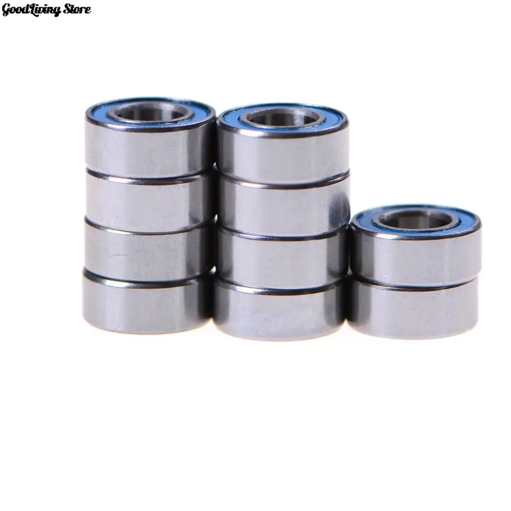 

JETTING 10PCS 5x10x4 mm stainless steel MR105-2RS Miniature Ball Bearings Rubber Sealed Ball Bearing