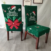 folding chair digital printing family hotel christmas package cover one piece elastic restaurant
