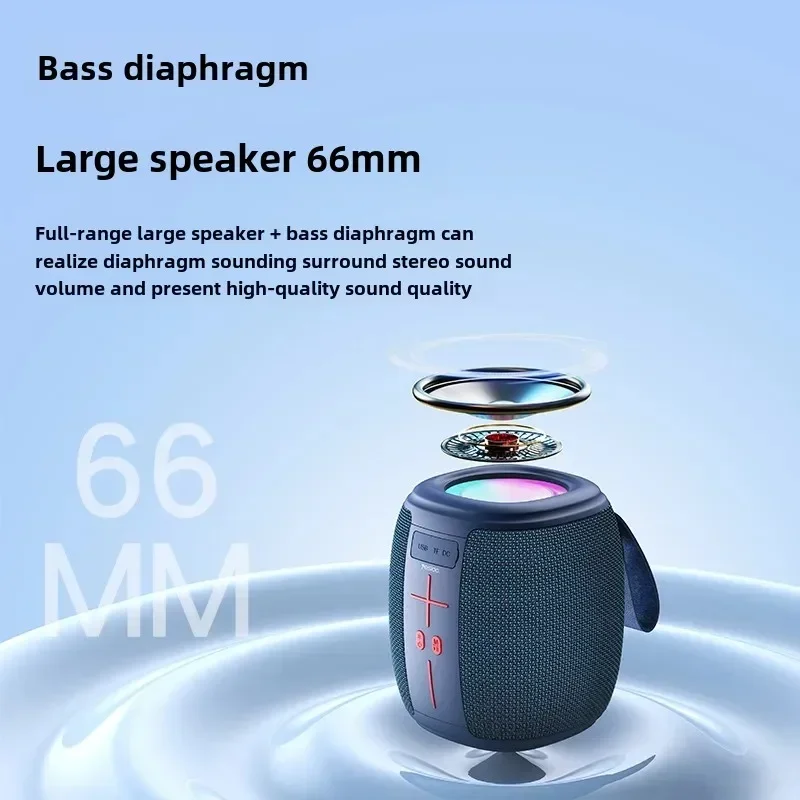 Новый Bluetooth-динамик RGB Light мини-высокая мощность домашний уличный портативный
