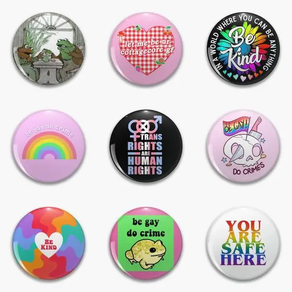 Заколка для воротника и лацкана гомофобная или мягкая | Дом сад