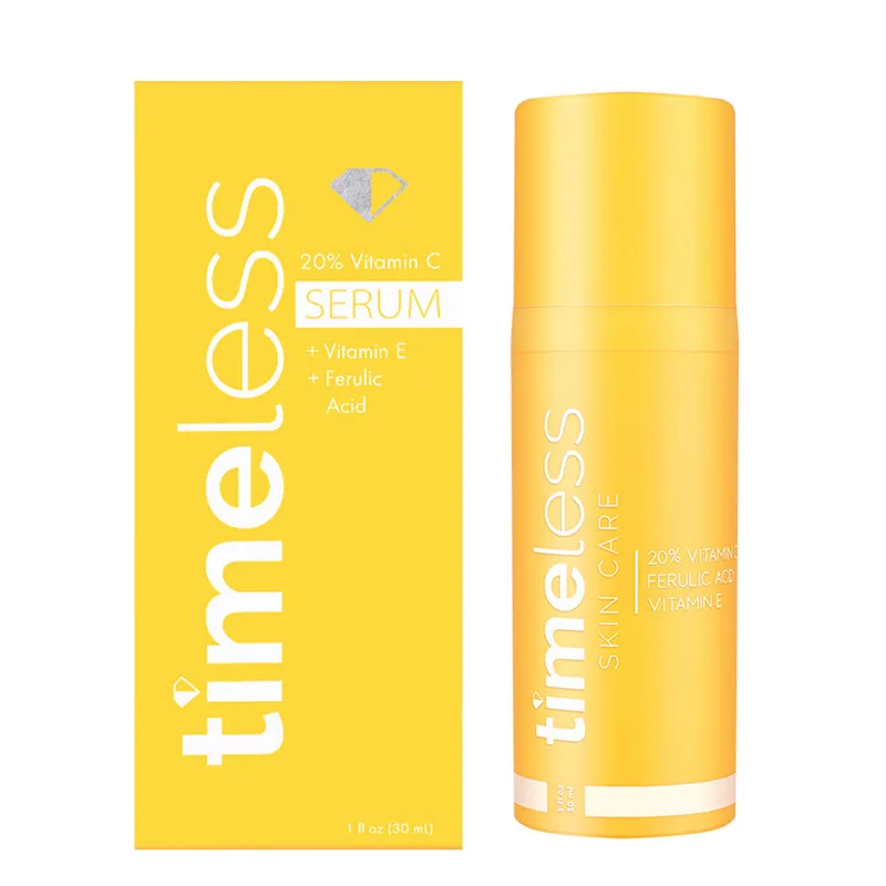 

30ML Timeless 20% VITAMIN C + E Ferulic Acid Serum Antioxidant Whitening Moisturizing skin Skm Anti Wrinkle Vitamin E Face Serum