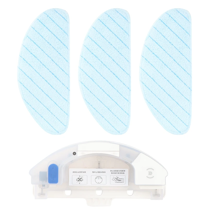 

Vacuum Cleaner Water Tank With Mop Cloth For Ecovacs Deebot OZMO T9 AIVI T9 Max T9 Power OZMO PRO Vacuum Cleaner Parts