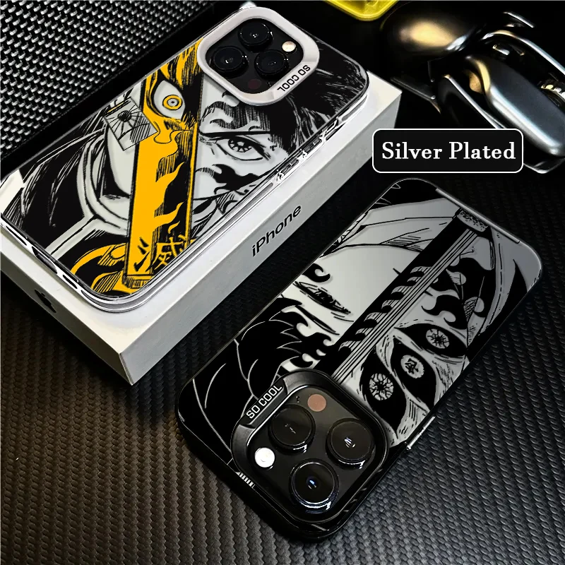 Фото Demons Slayers Kimetsus Phone Case for Xiaomi Redmi Note 7 8 9 9S 10 11 12 13 Pro Plus 4G 5G Anti Fall Matte Back Cover №1