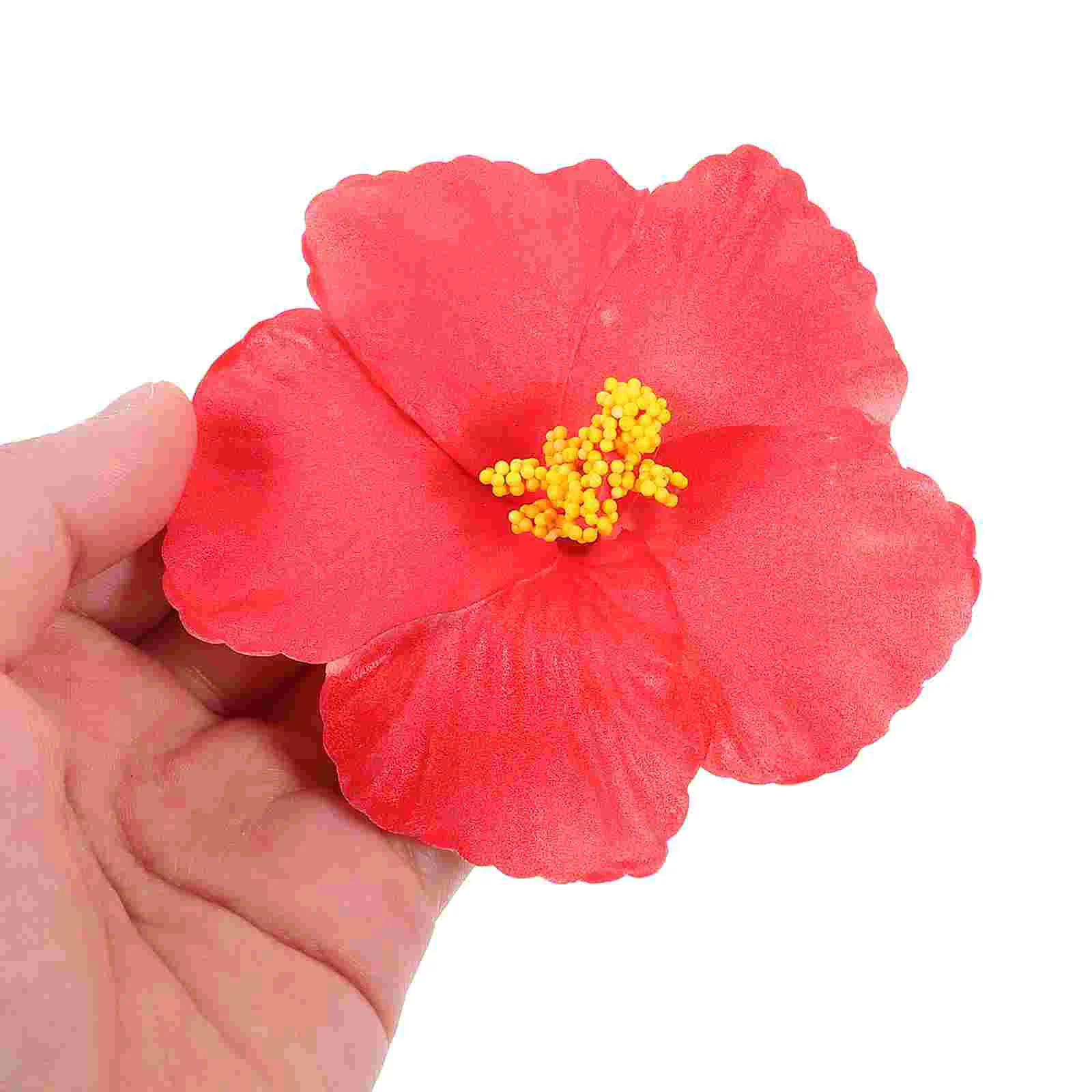 Искусственный цветок гибискуса украшения для ванной комнаты вечерние гавайские