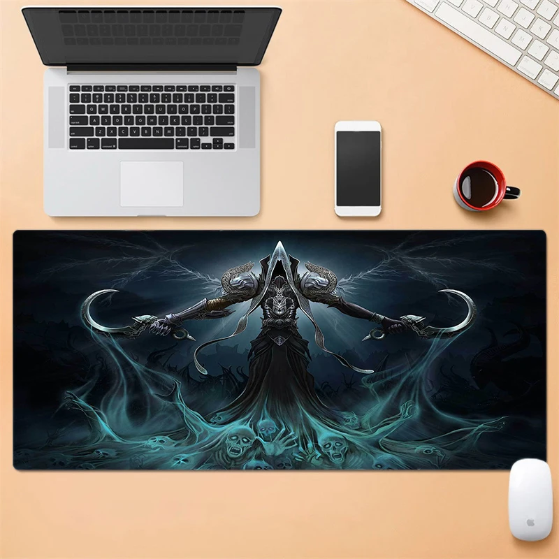 

Mousepad Company Diablo 2 Mouse Gaming Extra Large Black Mouse Pad Soft Mat Keyboard Custom Desk Rug Pad Pc 40x90 gamer table