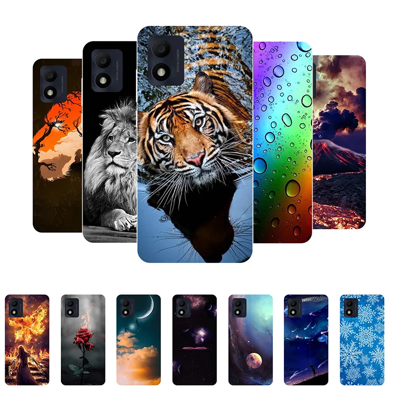 

for Alcatel 1B 2022 Case Soft Silicone Cool Cartoon Case for Alcatel 1B 2021 Cover TPU Funda for Alcatel1B 2021 2022 Phone Case