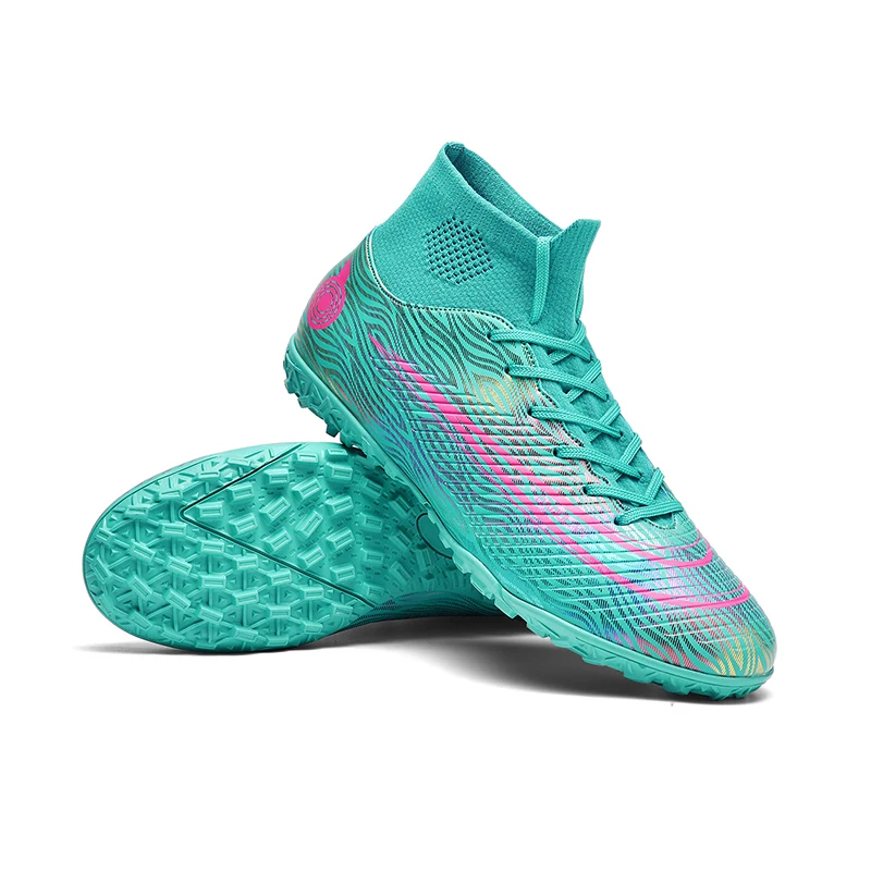 TONGYA-Botas de fútbol de calidad al por mayor C.Ronaldo, zapatos de fútbol Assassin Chuteira Campo TF/AG, Zapatillas De Fútbol