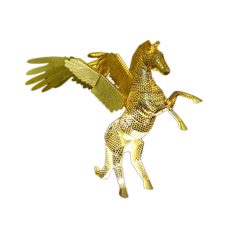 

Microworld Imaginative 3D Three-Dimensional Metal Model Intelligence Animal Puzzle Assembling Creative Gift Decompression