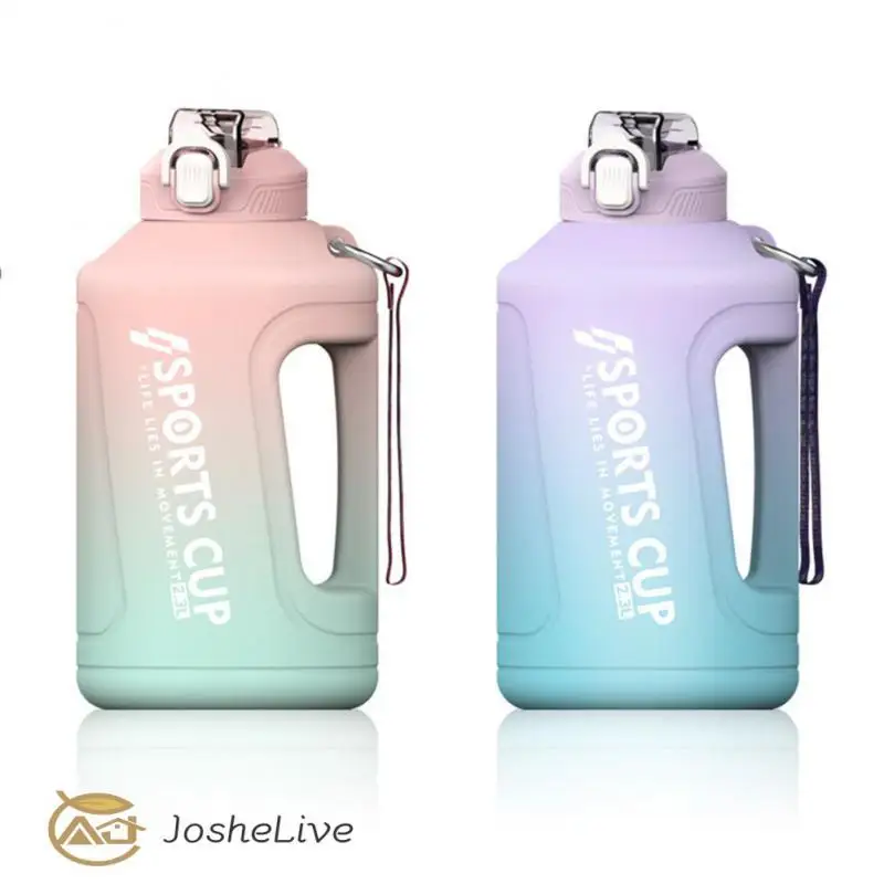 Герметичная Спортивная пластиковая бутылка для воды, 3800 мл, 1500 мл