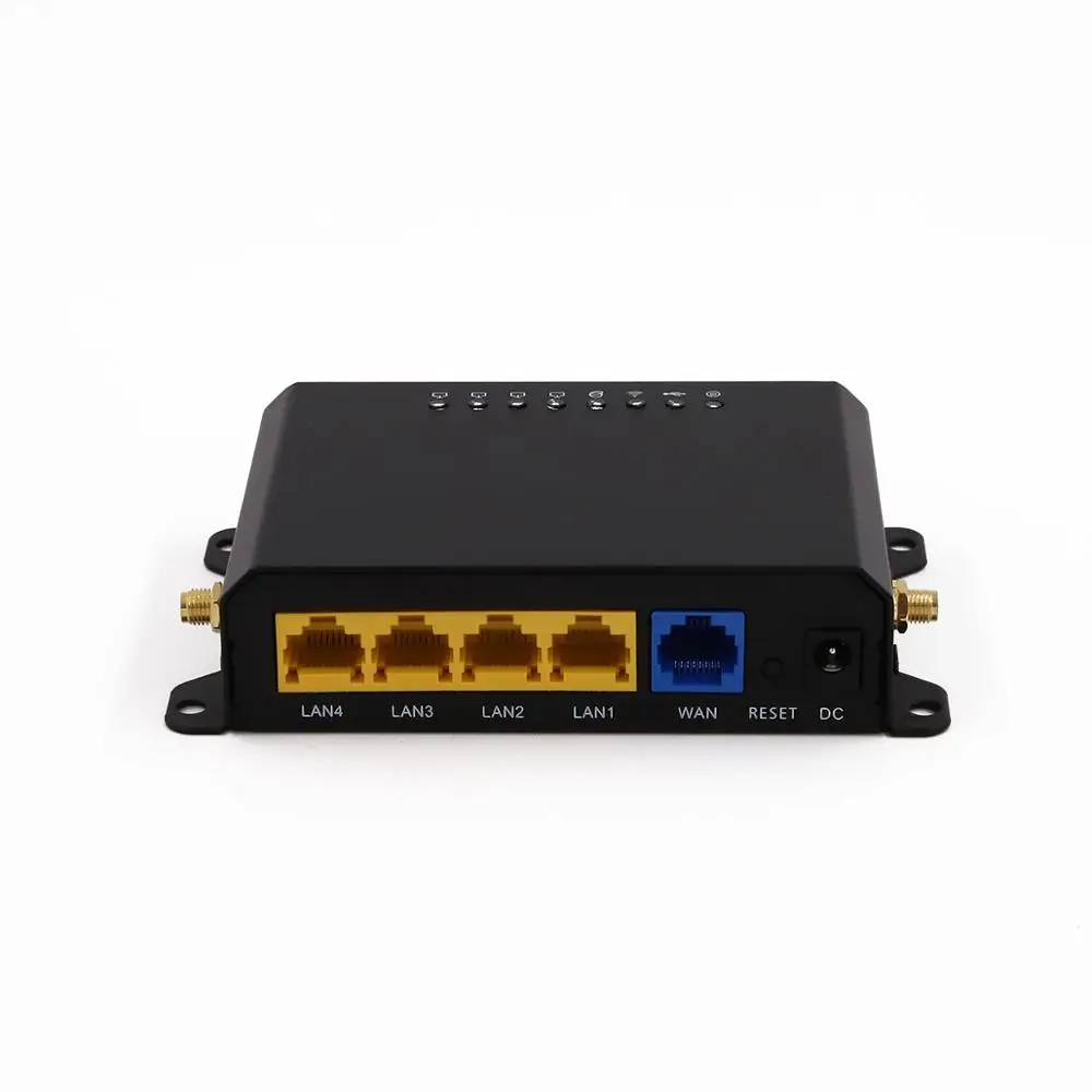 Wiflyer WE826-T2 4G Wi-Fi роутер EC25-E Модем Слот для SIM-карты дома 4-LAN SD-порт 300 Мбит/с AP 2 4 ГГц