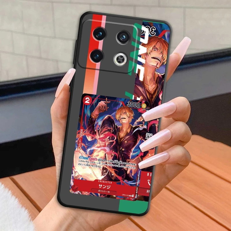 

Coque Case One Piece Anime Card Luffy Zoro Sanji For Oneplus Nord 2 N10 5G CE 7 8 9 10 Pro 8T ACE 3 Lite N100 2V 10PRO