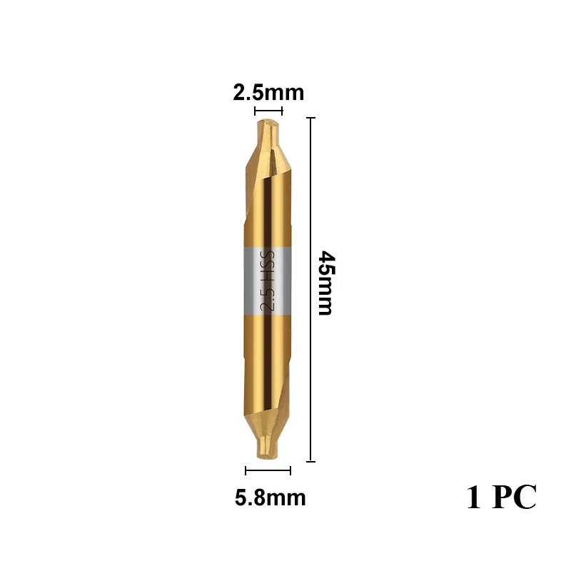 

HILIXUN Центральные сверла из быстрорежущей стали 1.0-6.0 мм