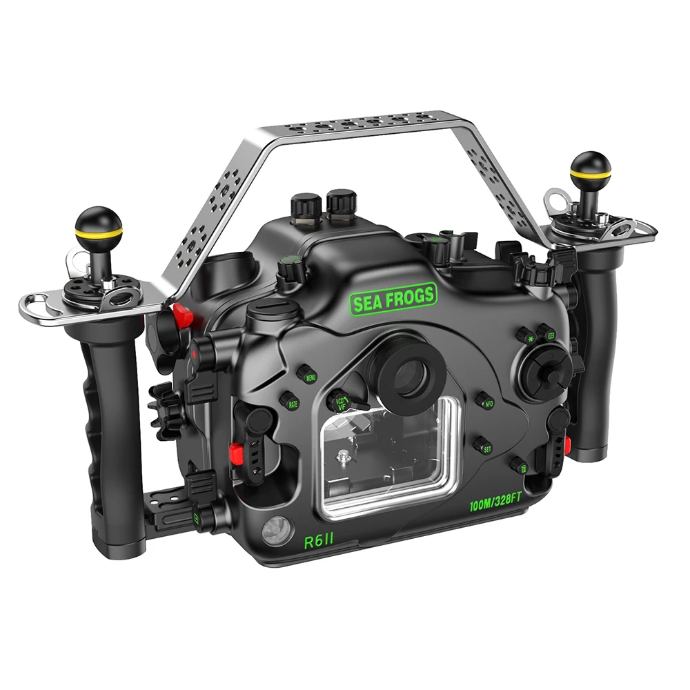 Seafrogs SF14002 100M Профессиональный водонепроницаемый корпус для камеры из