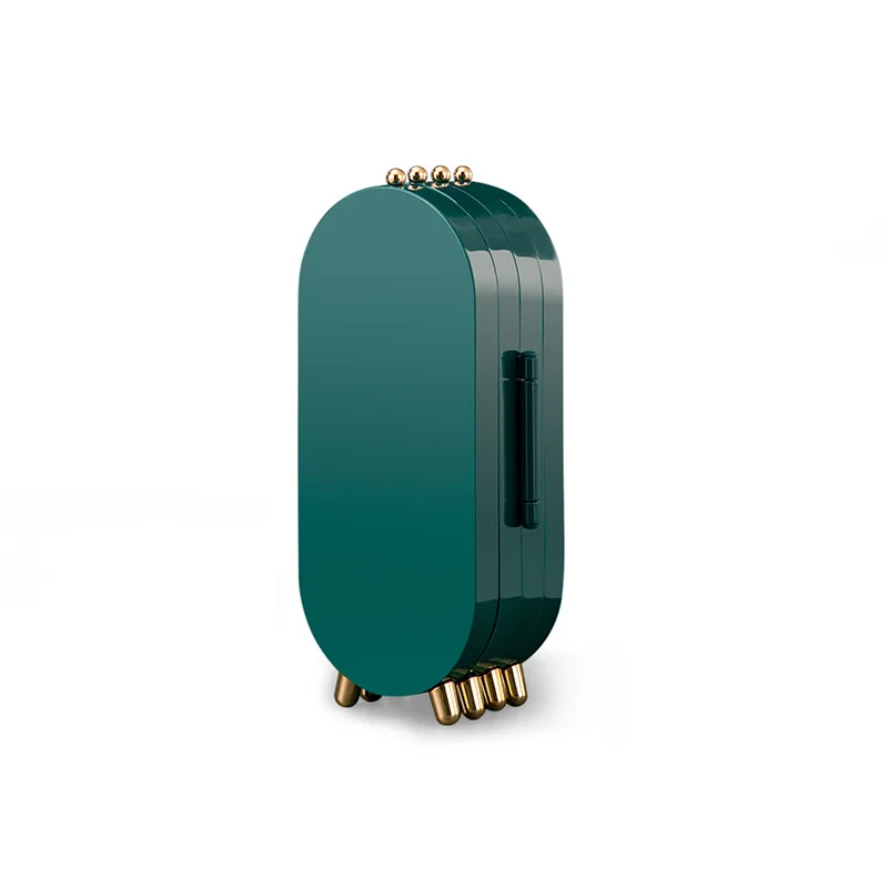 

Jewelry Box Holder, Jewelry Box with Mirror, Large Capacity and High Quality Gifts (Green)