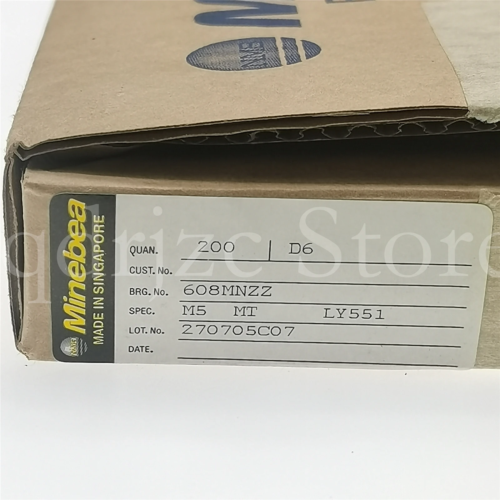 

(10 шт.) подшипник 608MNZZM5MTLY551 = 608-2Z, высокая термостойкость 608Z, диапазон температур от-40 ° до + 200 °