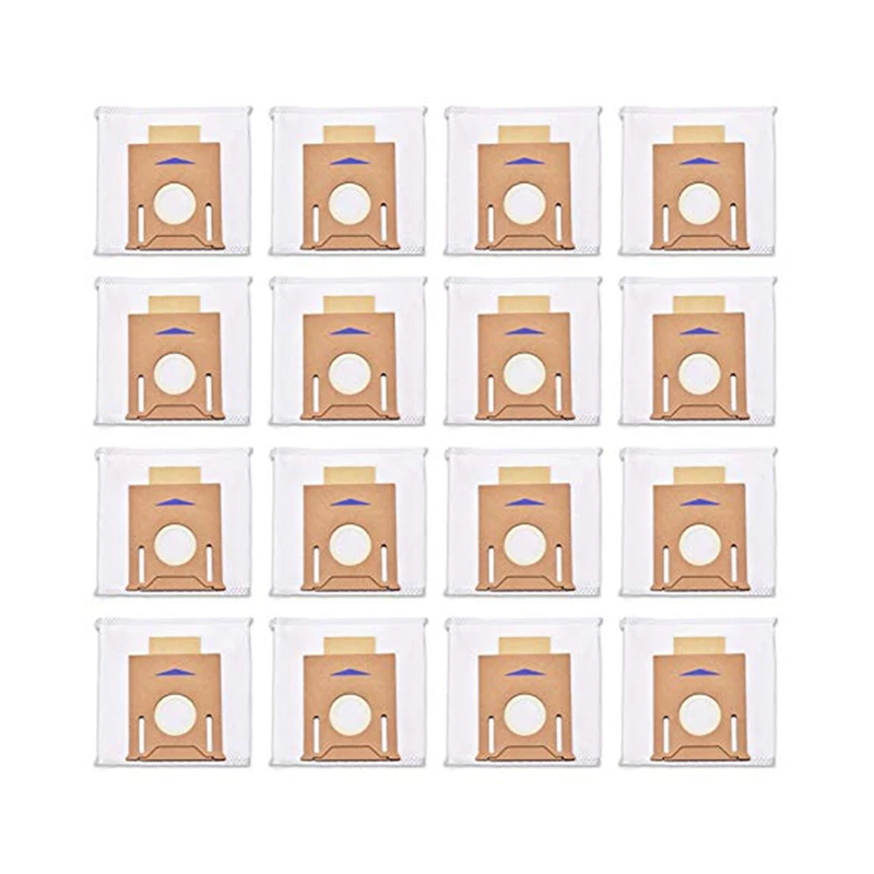 

Promotion!16 Pack Vacuum Dust Bags For Ecovacs DEEBOT OZMO T8 AIVI T8 Max T8 Series T9 Series N8 Pro Plus N8 Pro Robot Vacuum Pa