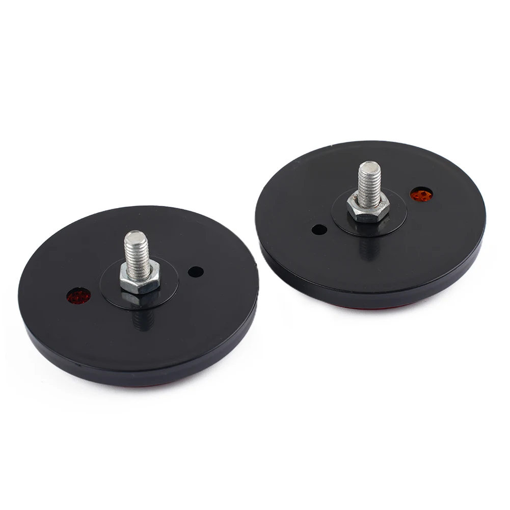 

2 * круговой отражатель для автомобилей, грузовиков, мотоциклов, велосипедов, ночное рефракционное освещение для прицепов, грузовиков, запчасти для автомобилей, замена