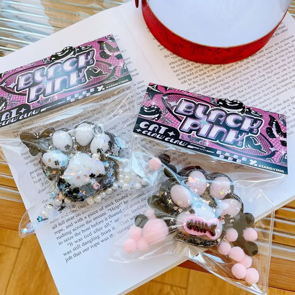 Сенсорные игрушки TPR кошачья лапа медленно восстанавливающая форму игрушка