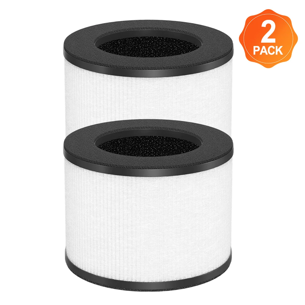 2 упаковки H13 Сменные фильтры HEPA для Tolife TZ-K1 MK01 3-в-1 Сменный фильтр воздушной