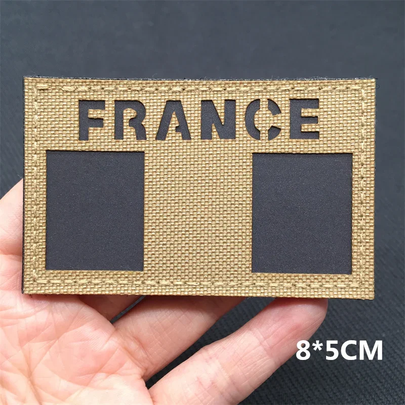 Нашивки с национальными флагами ИК-светоотражающие тактические нашивки на