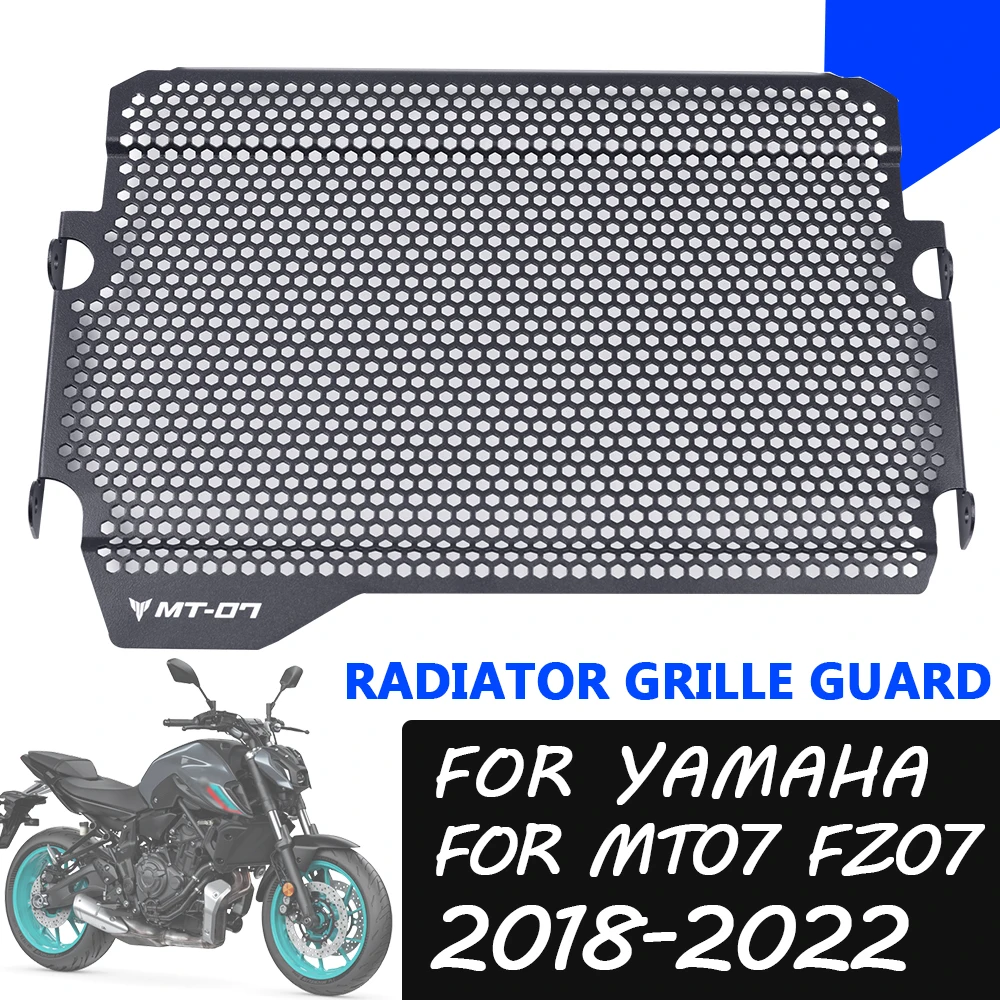 For Yamaha MT-07 FZ-07 MT07 FZ07 2018 2019 2020 2021 2022 Motorcycle Accessories Radiator Guard Grille Cover Grill Mesh Fender