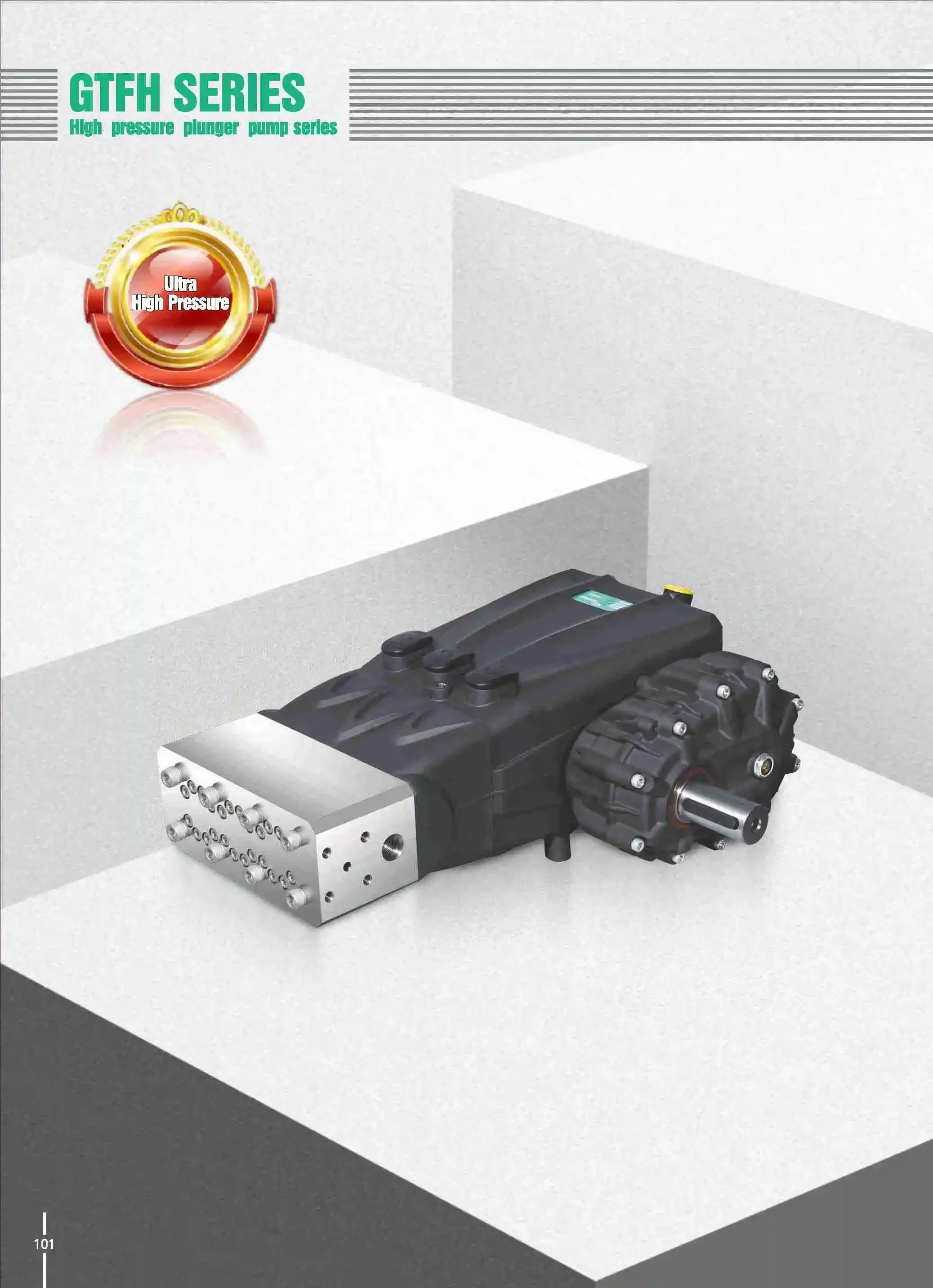 BOTUO GTFH Series 20lpm 1500bar Тройной плунжерный насос тяжелого давления Аксессуары для