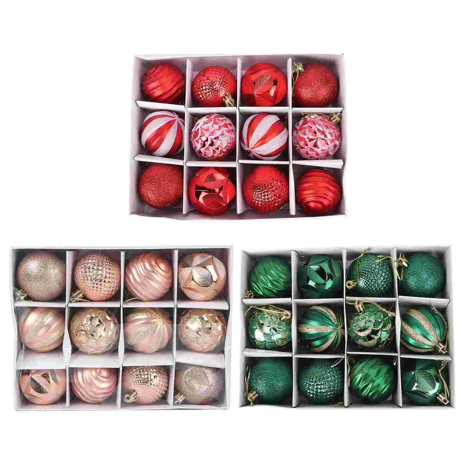 

36 Pcs Christmas Pendants Decor Hanging Christmas Tree Christmas Pendant Door Hanging for Home Cafe Shop Layout Decoration