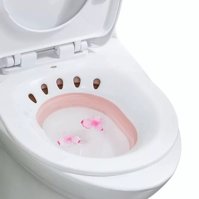 

Folding Toilet Bidet Postpartum Bath Toilet Seat Self Cleaning Hip Irrigator Perineum Soaking Bathtub Hemorrhoid Treatment