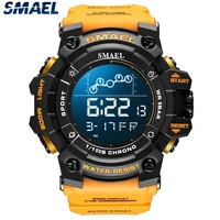 smael mens watches luxury brand military digital sport clock fashion waterproof led light wrist watch for men 8082 stopwatches