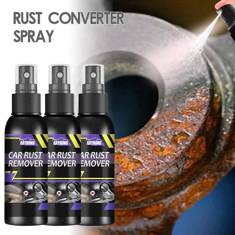 30 мл средство для удаления ржавчины спрей металлическое железный порошок