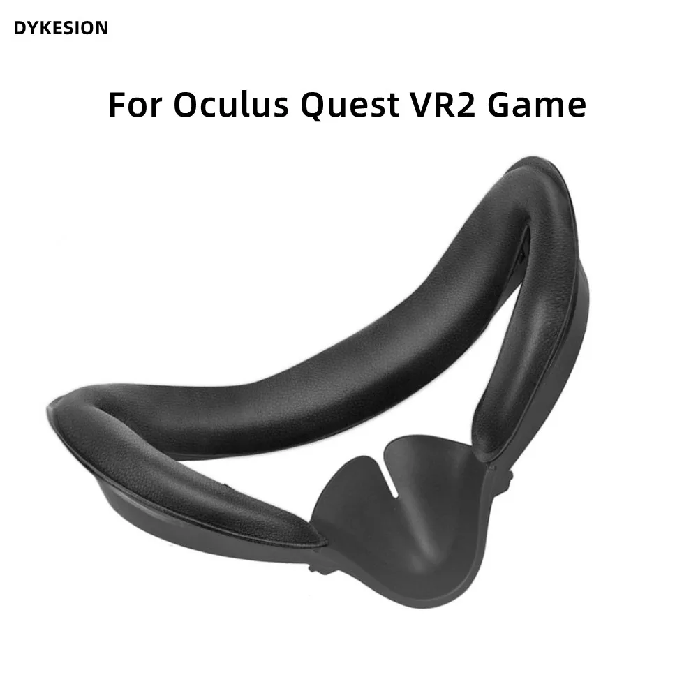 

Vr Accessories Eye Mask Cover For Oculus Quest 2 VR Glasses Light Blocking Soft PU Leather Face Eye Cover Pad With VR Lens Cover