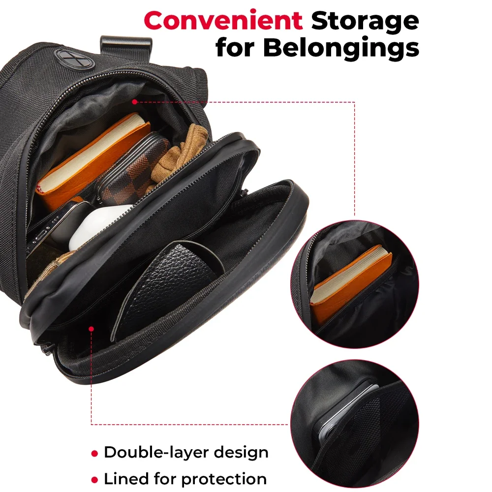 Сумка на топливный бак мотоцикла жесткий чехол с магнитной застежкой поясной