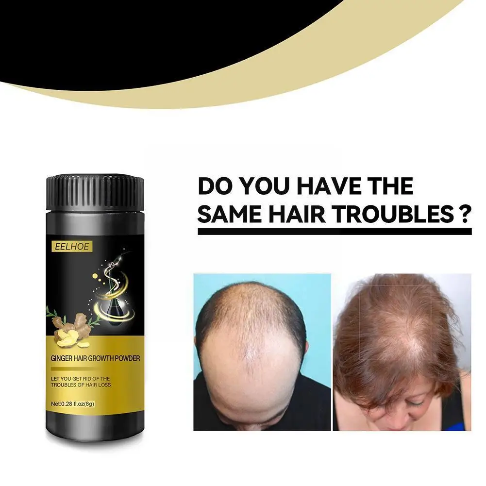 

Hair Regrowth Treatments Ginger Essence Powders For Hair Growth Herbal Thickening Hair Care Anti Hair Loss Hair Growth Prod O2z8