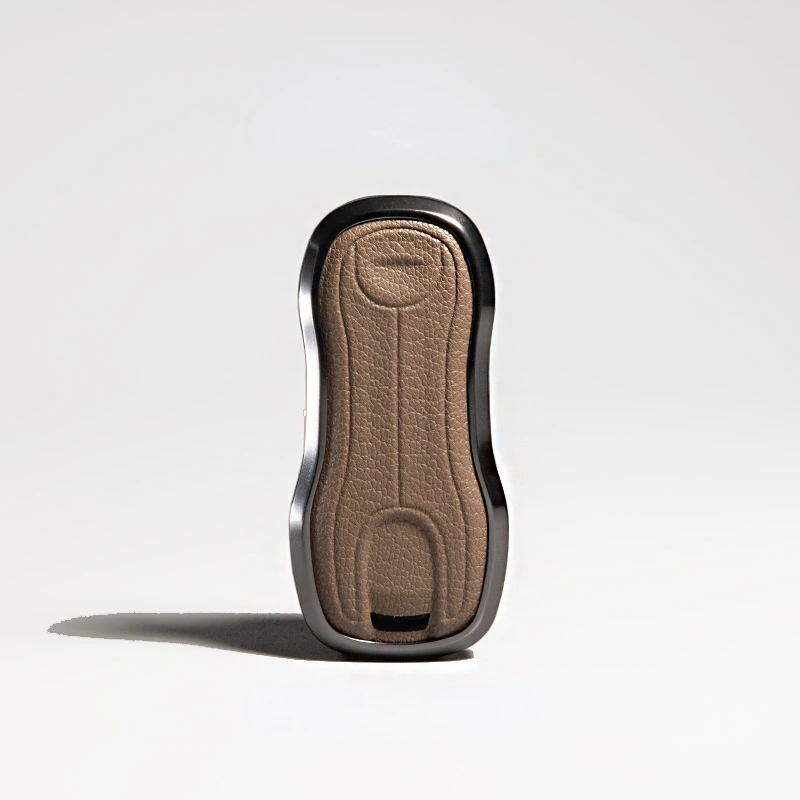 Подходит для Porsche Taycan Panamera Macan cayan 718 911 цинковый сплав + козья кожа автомобильный