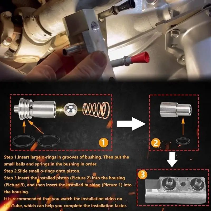 517B STL010 Комплект байпаса охлаждающего охладителя для 6L80 6L90 8L90 8L80 8L90E 10L90 2016+