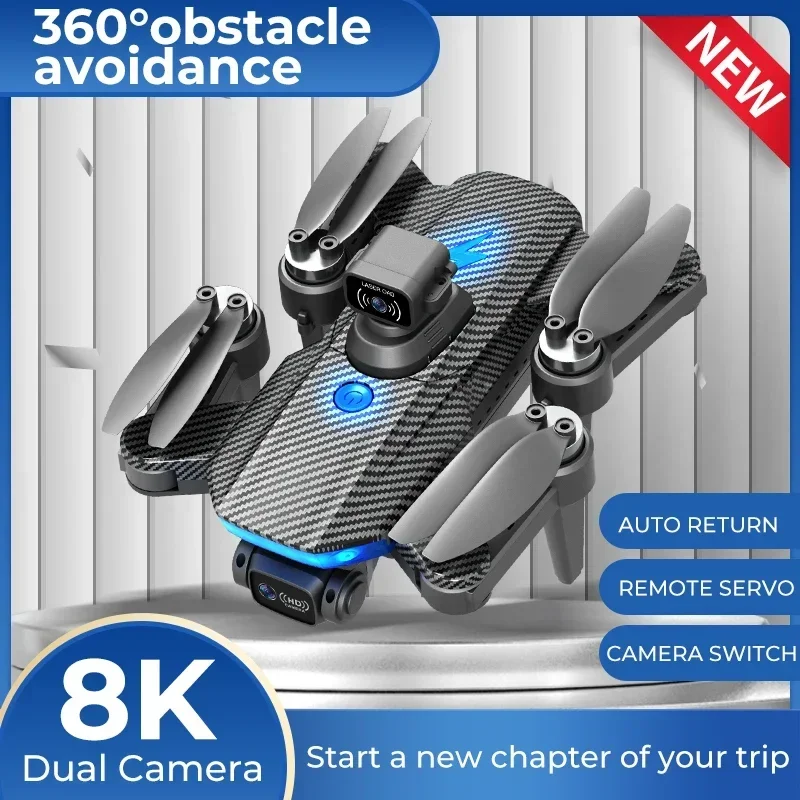 

HJ90 PRO 8K Dual HD Camera RC Drone Gps With Obstacle Avoidance Flighting Time 35Min 5G WIFI FPV Foldable Quadcopter Dron Gifts