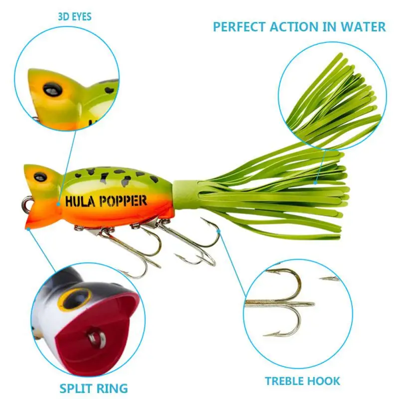 

Fake Bait Split Ring Strong Penetrating Fishing Lures High Strength Treble Hook With Sharp Hook Luya Bait Fishing Bait 3d Eyes