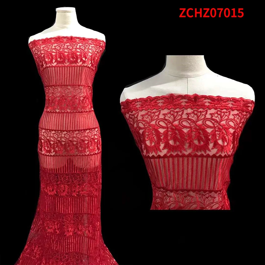 Женская кружевная ткань с вышивкой модель ZCHZ07015 b |